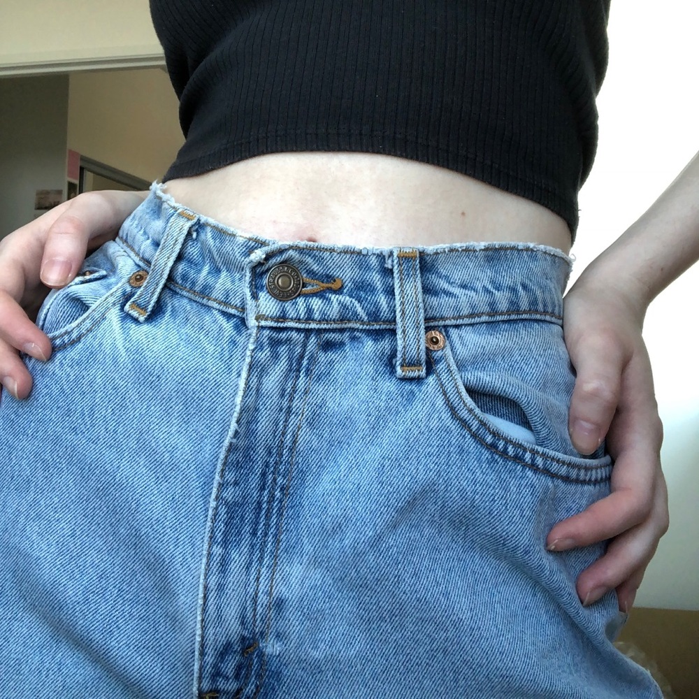 Levi’s 512 high waisted jeans